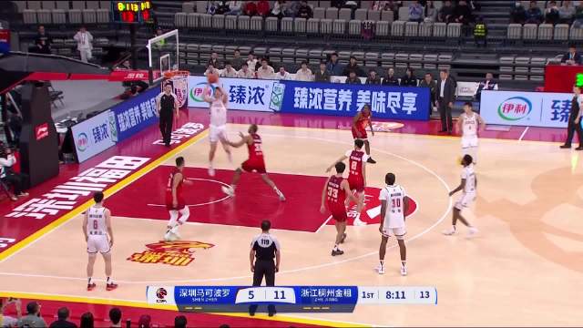 约克37+6 余嘉豪13+8 贺希宁23+7+5断 浙江击败深圳豪取9连胜
